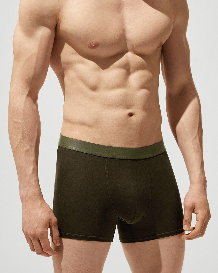 herren-boxershorts in olivgrün jetzt kaufen — cdlp