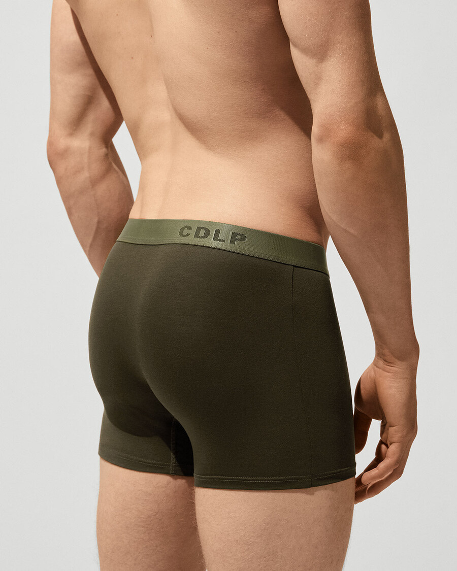 3er-pack herren-boxershorts in schwarz weiß und olivgrün jetzt kaufen — cdlp