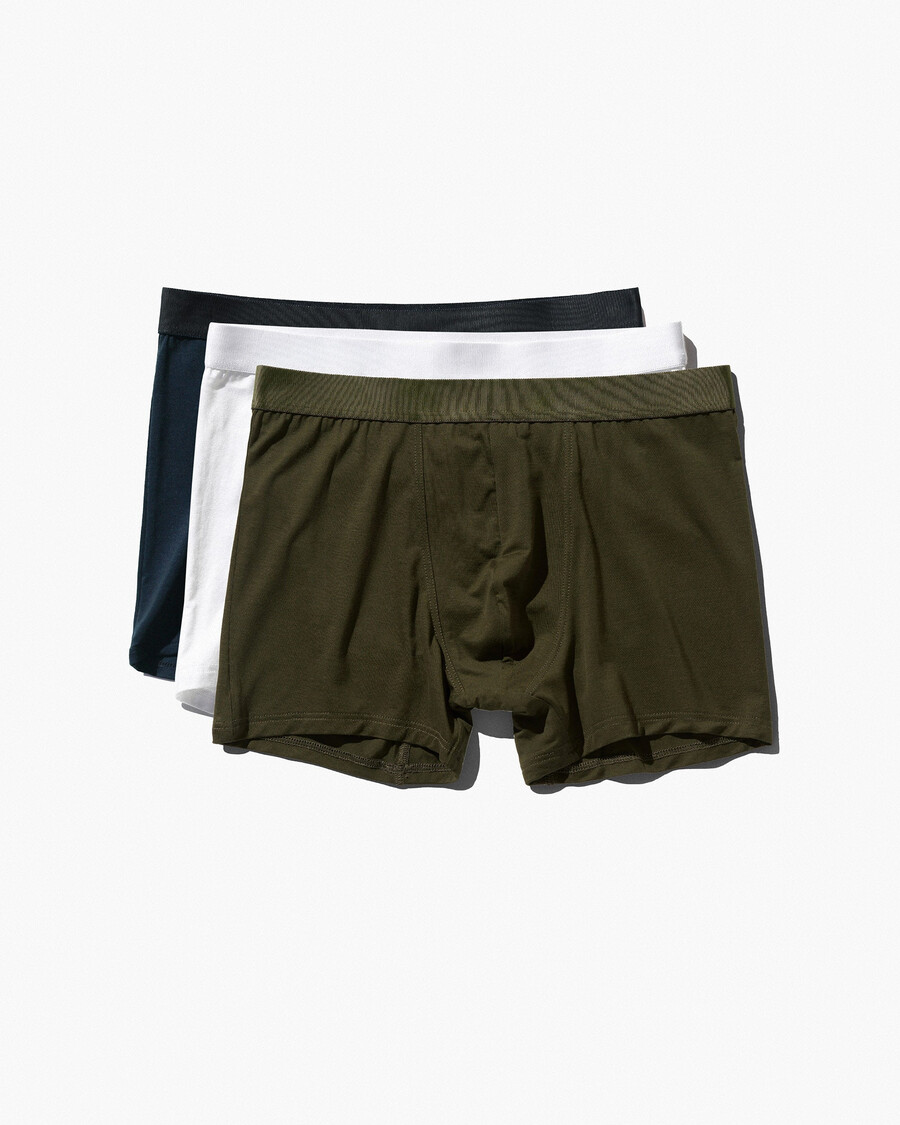 12 herren-boxershorts in weiß olivgrün und dunkelblau jetzt kaufen — cdlp