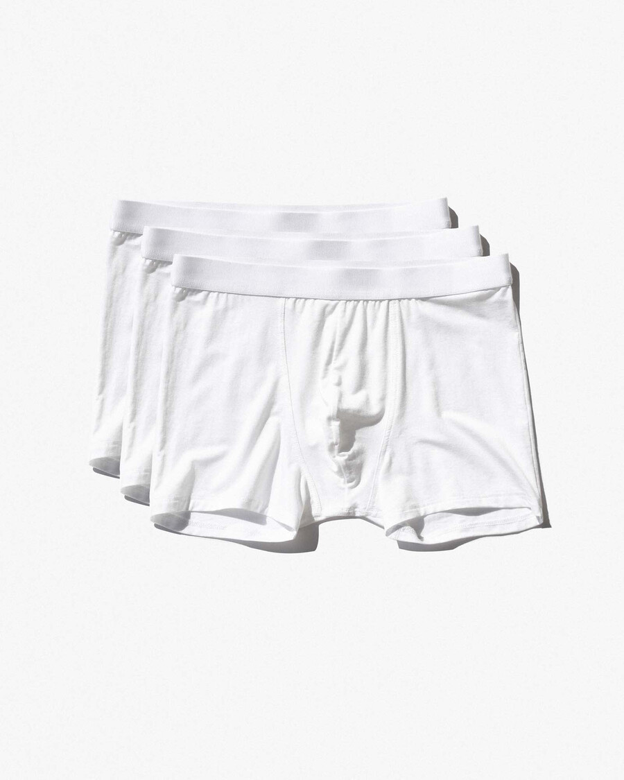 3 × herren-boxershorts in weiß jetzt kaufen — cdlp