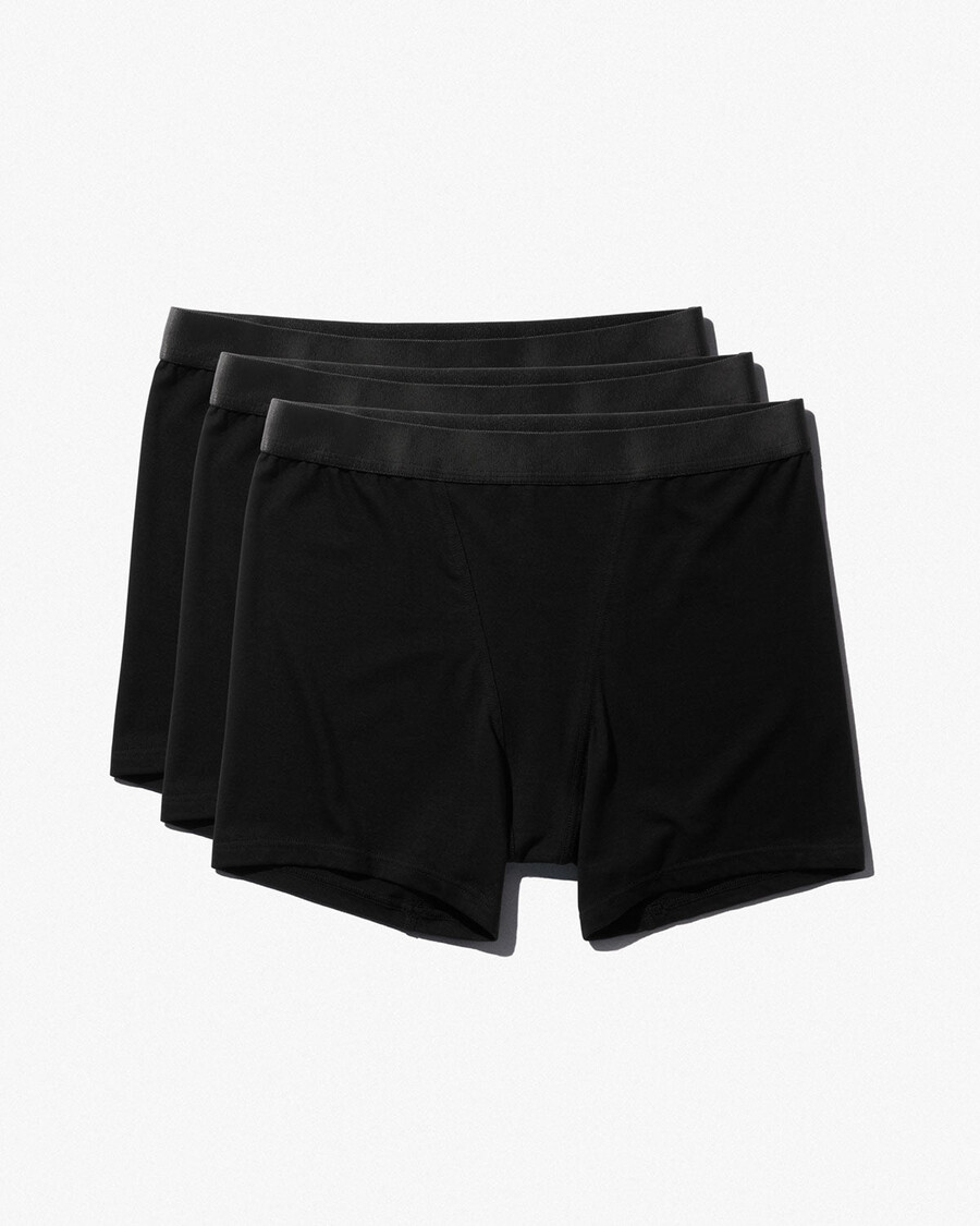 3 × damen-boxershorts in schwarz jetzt kaufen — cdlp