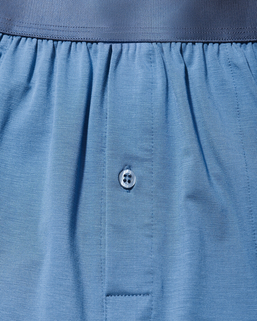 3 herren-boxershorts in schwarz weiß und azurblau jetzt kaufen — cdlp