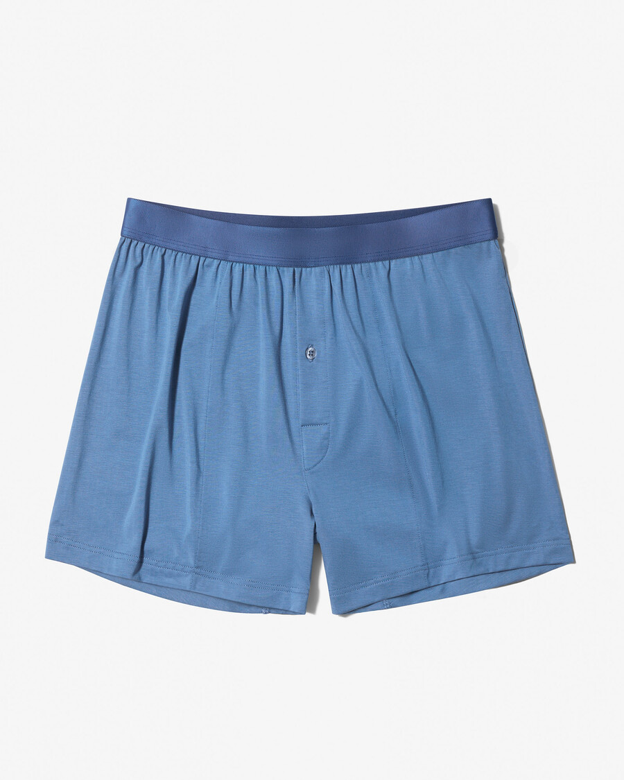 herren-boxershorts in azurblau jetzt kaufen — cdlp