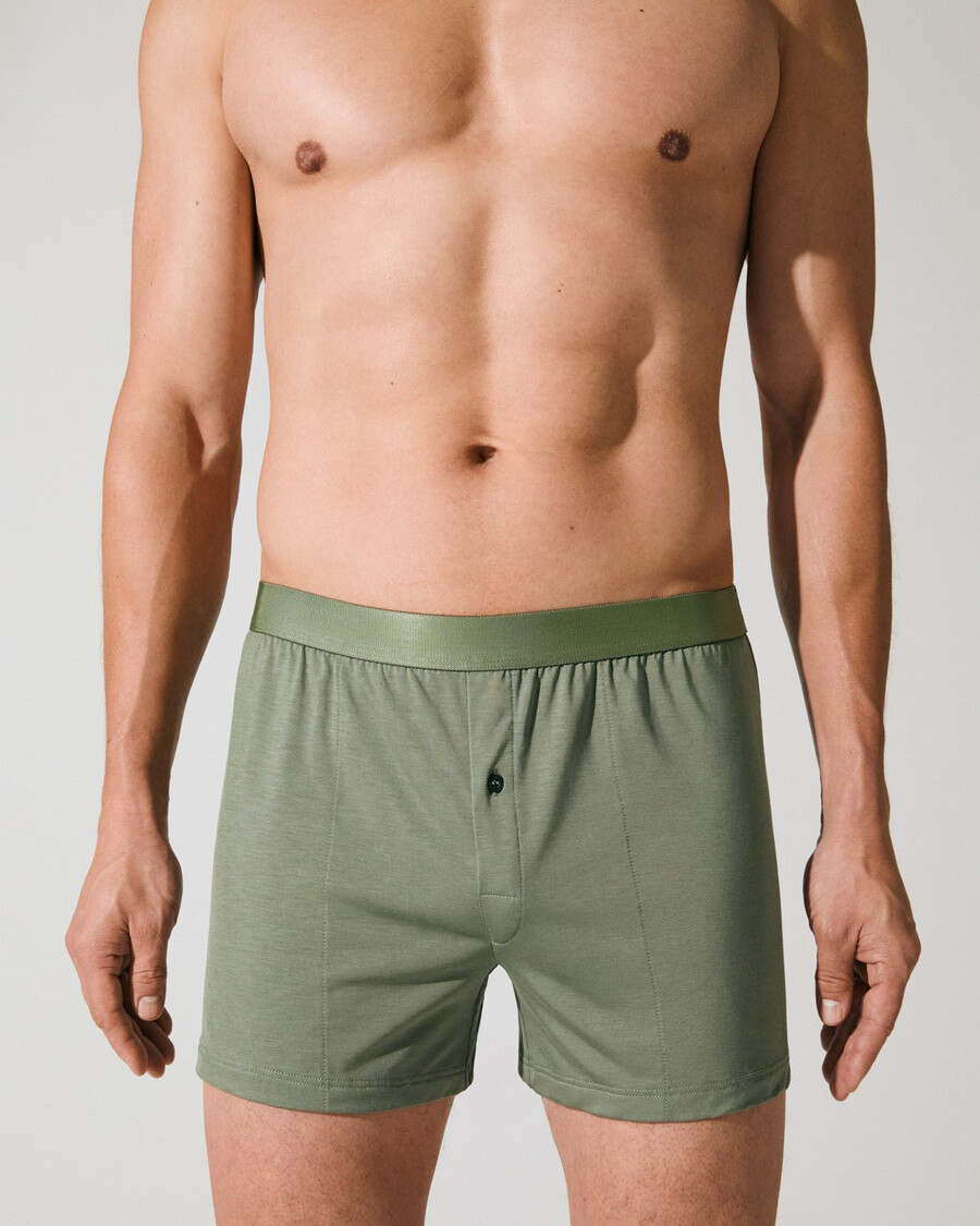 herren-boxershorts in salbeigrün jetzt kaufen — cdlp