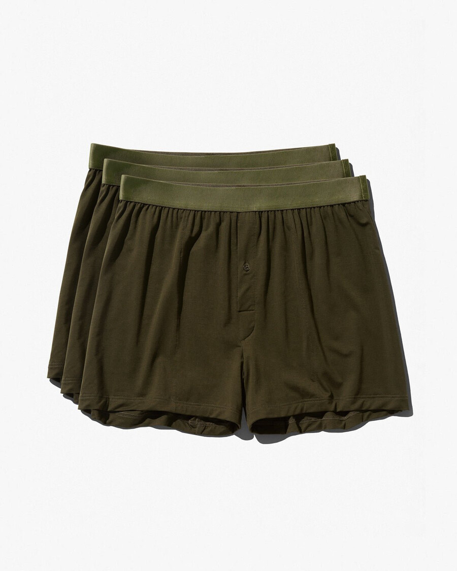12 herren-boxershorts in olivgrün jetzt kaufen — cdlp