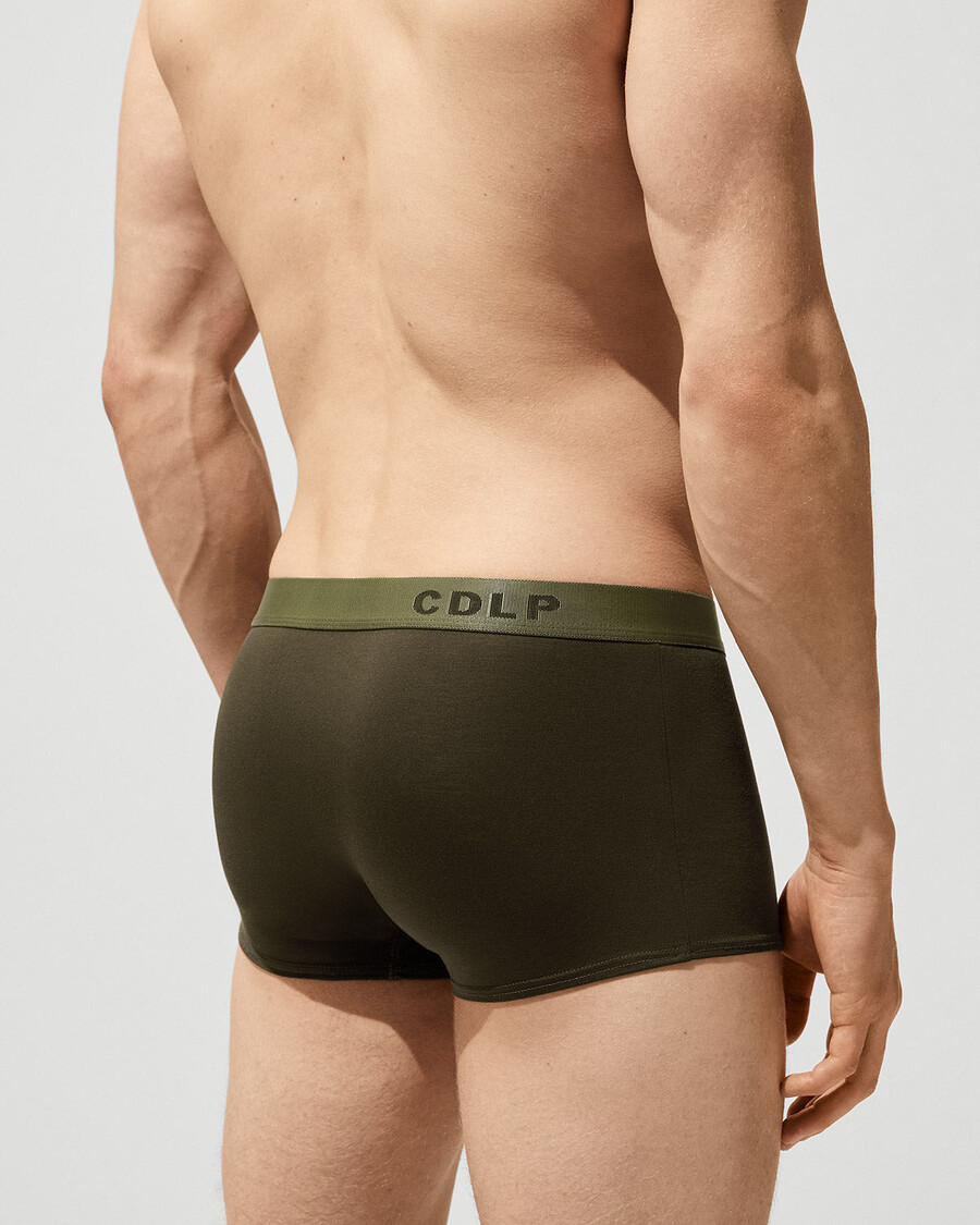 3 × herren-boxershorts in olivgrün jetzt kaufen — cdlp