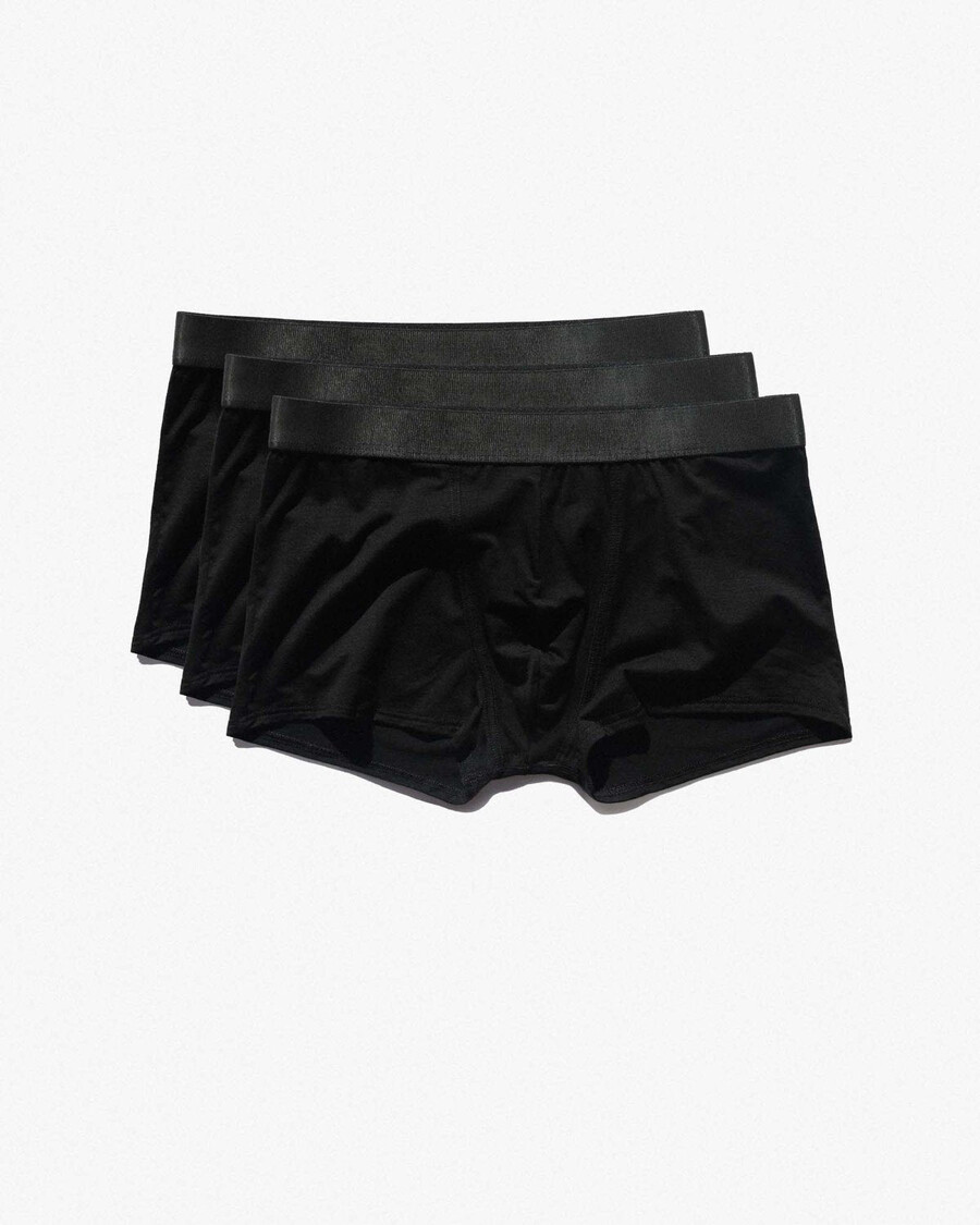 3 × herren-boxershorts in schwarz jetzt kaufen — cdlp