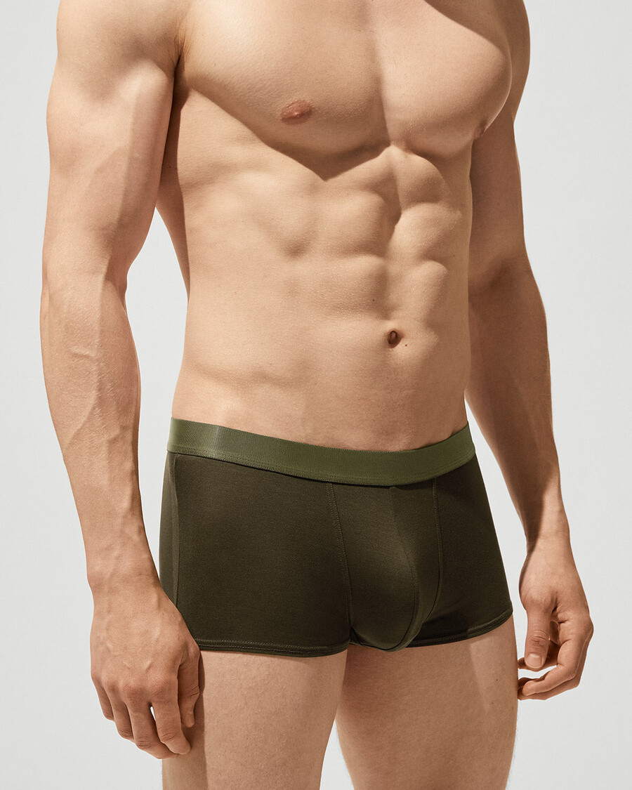 6 × herren-boxershorts in olivgrün jetzt kaufen — cdlp