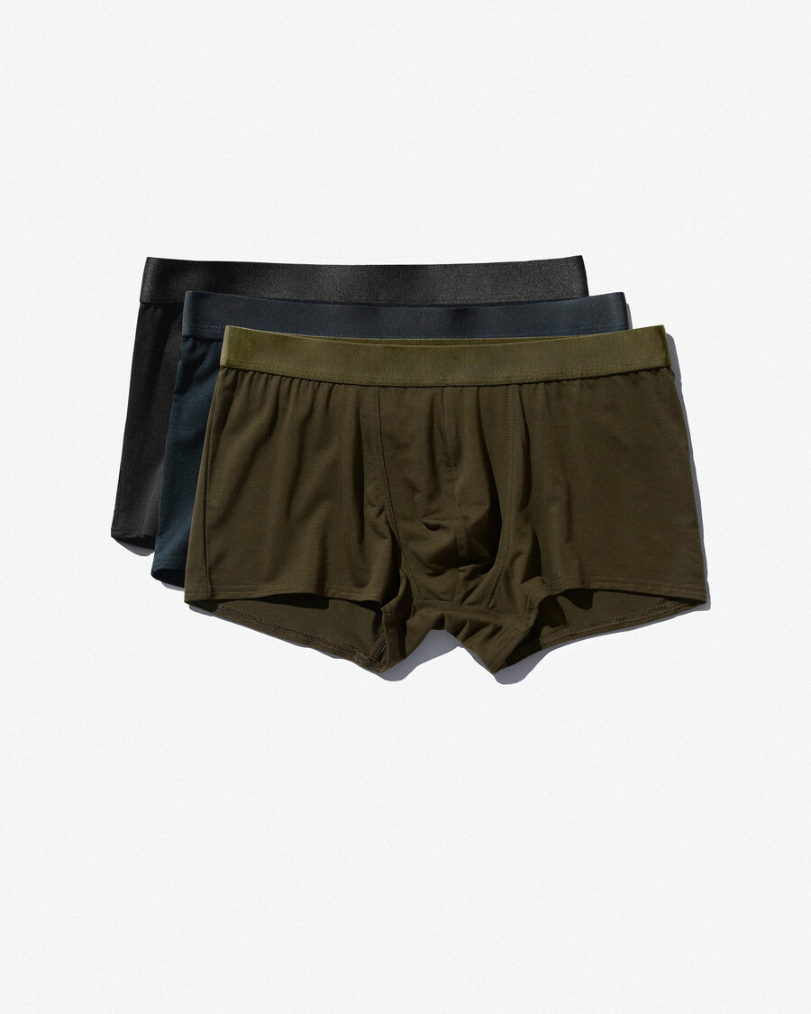 6 herren-boxershorts in schwarz olivgrün und dunkelblau jetzt kaufen — cdlp