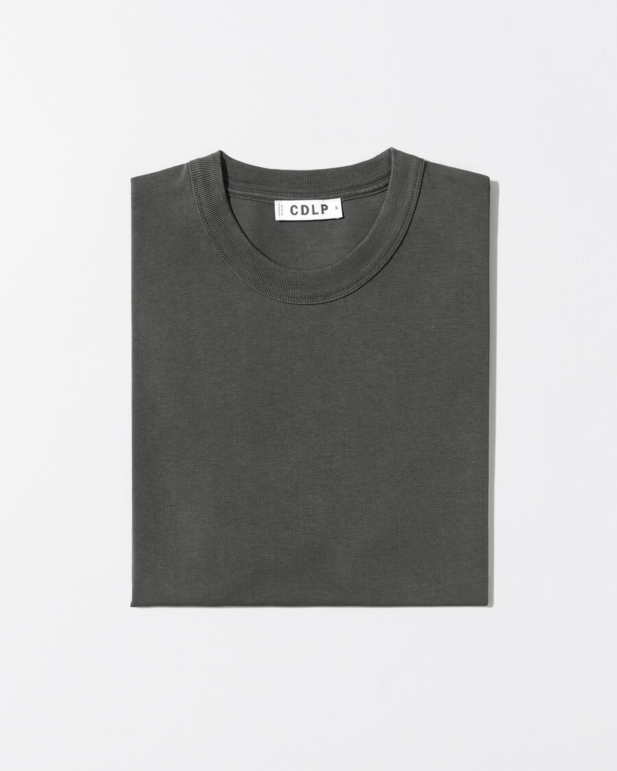 2 × herren-t-shirt schwere qualität in anthrazit und weiß shop — cdlp