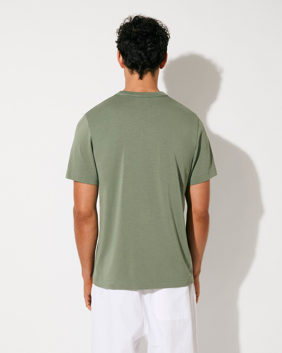 schweres herren-t-shirt in salbeigrün jetzt kaufen — cdlp