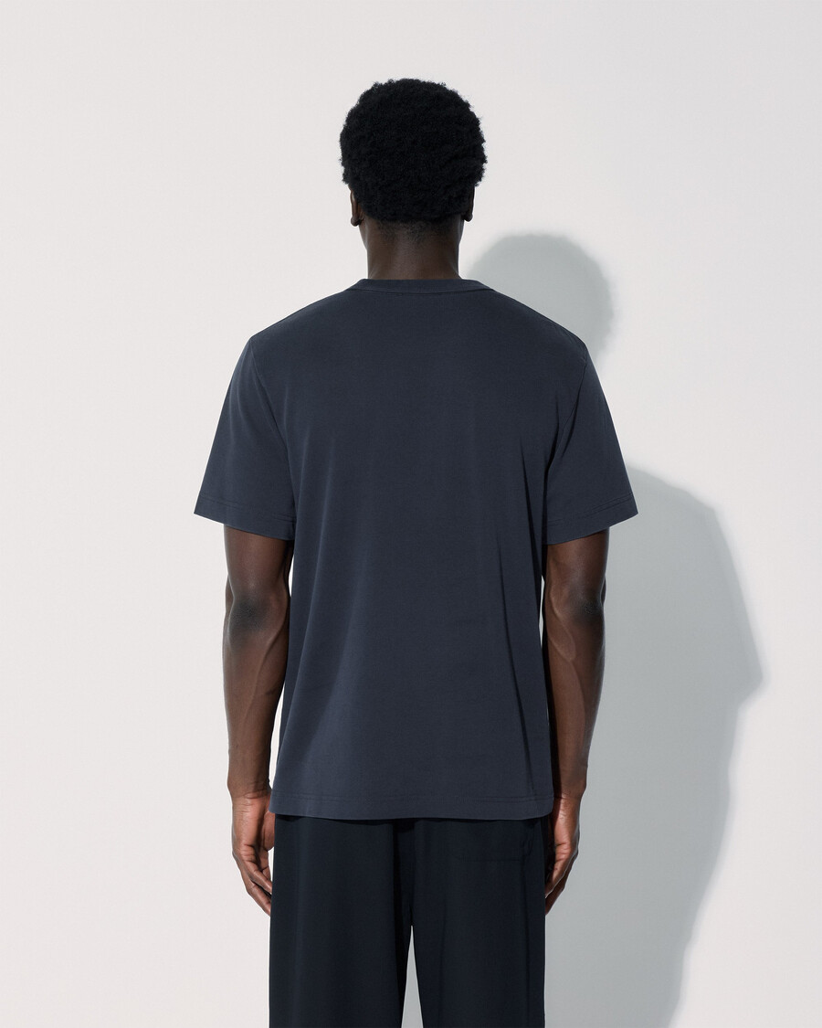 schweres herren-t-shirt in dunkelblau jetzt kaufen — cdlp
