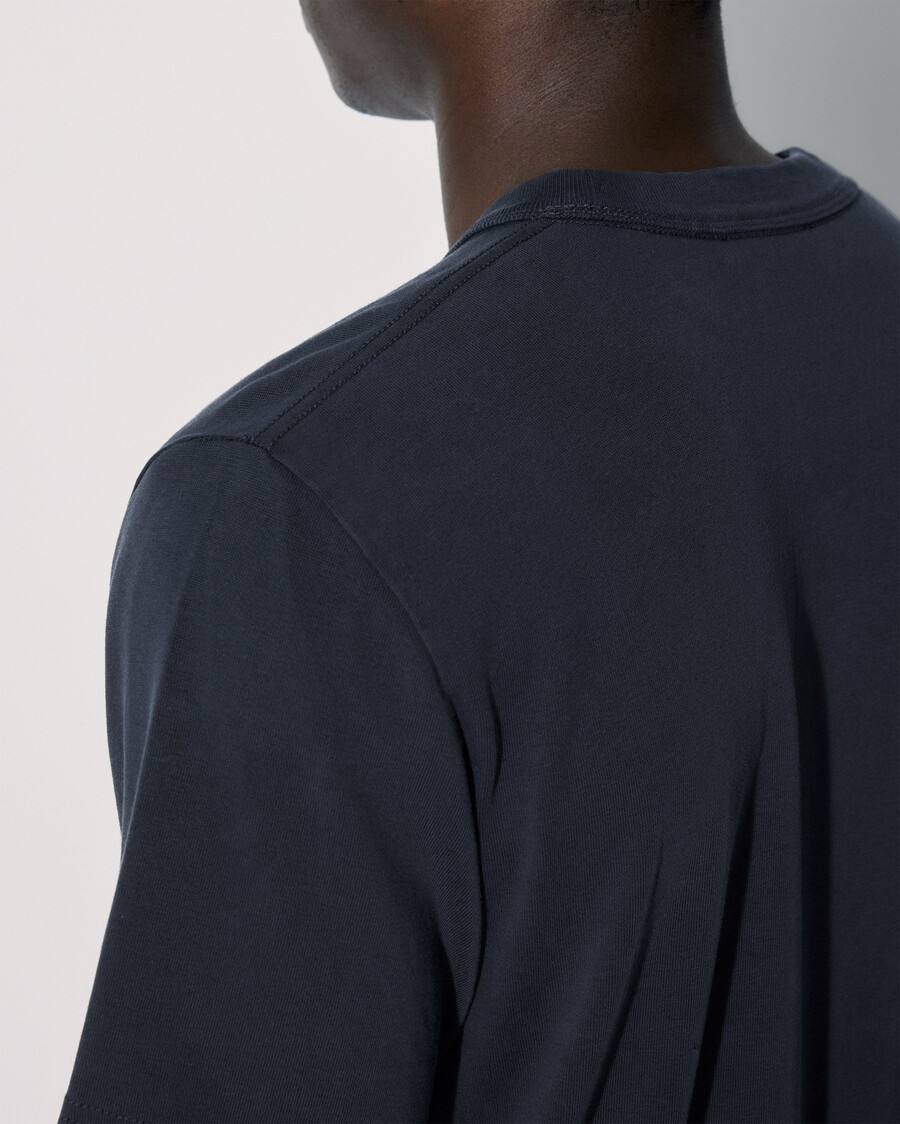schweres herren-t-shirt in dunkelblau jetzt kaufen — cdlp