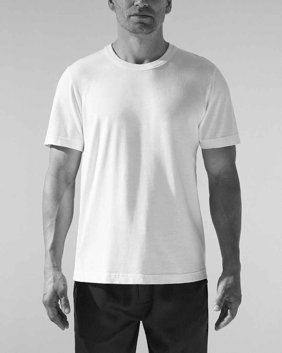 2 × herren-t-shirt schwere qualität in weiß jetzt kaufen — cdlp