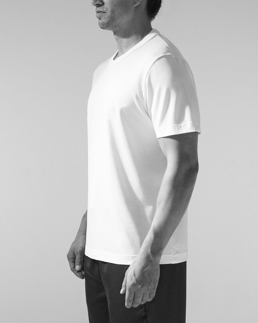 2 × herren-t-shirt schwere qualität in weiß jetzt kaufen — cdlp