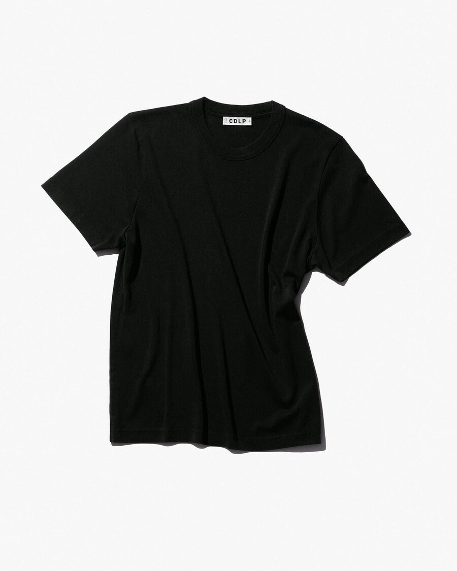 2 × schwarzes herren-t-shirt schwere qualität jetzt kaufen — cdlp