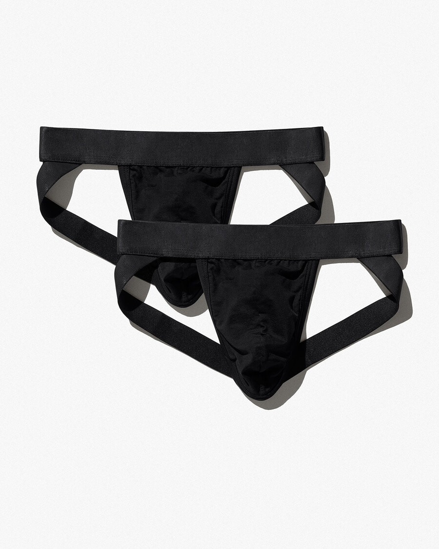 2 x herren-jockstraps in schwarz jetzt kaufen — cdlp