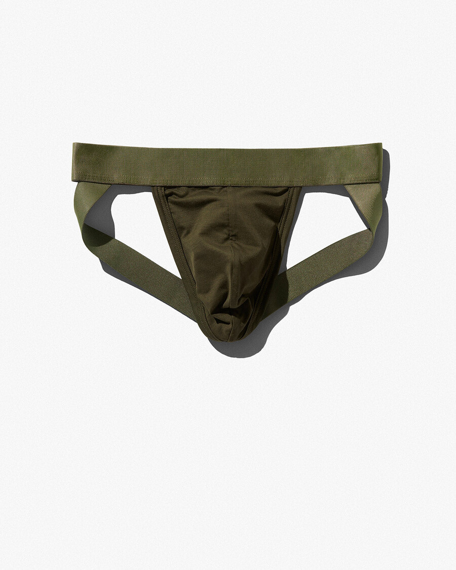 2 x herren-jockstraps in schwarz und olivgrün jetzt kaufen — cdlp