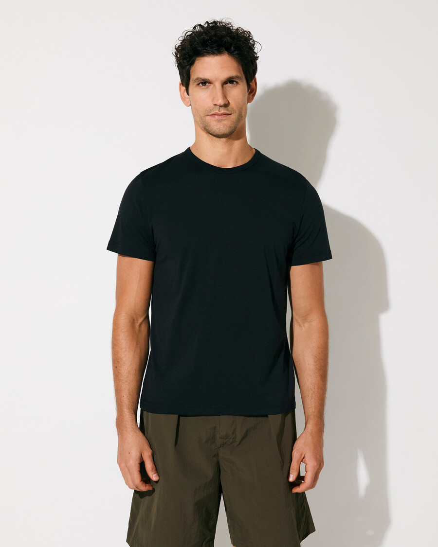 2 x herren-leichtgewicht-t-shirt in schwarz und salbei shop — cdlp