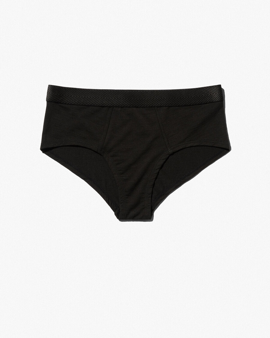 damen-hipster aus merinomischgewebe in schwarz jetzt shoppen — cdlp