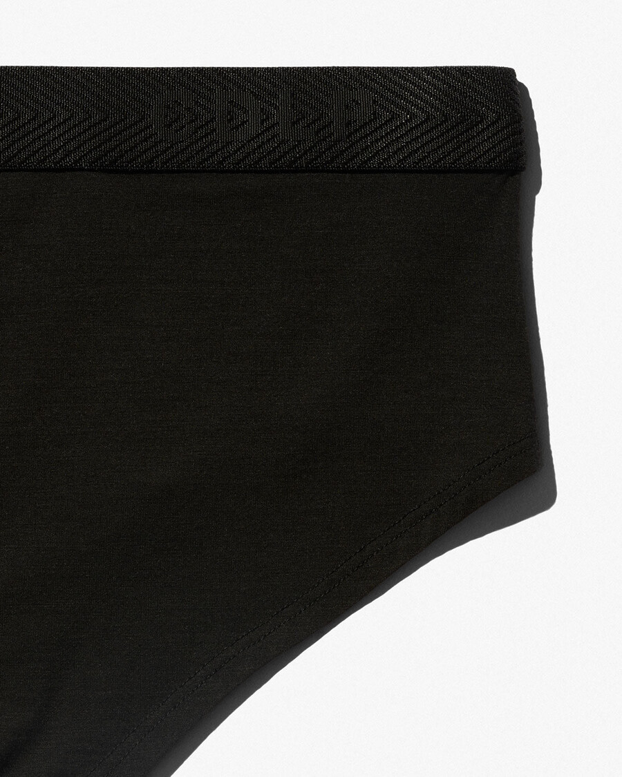 damen-hipster aus merinomischgewebe in schwarz jetzt shoppen — cdlp