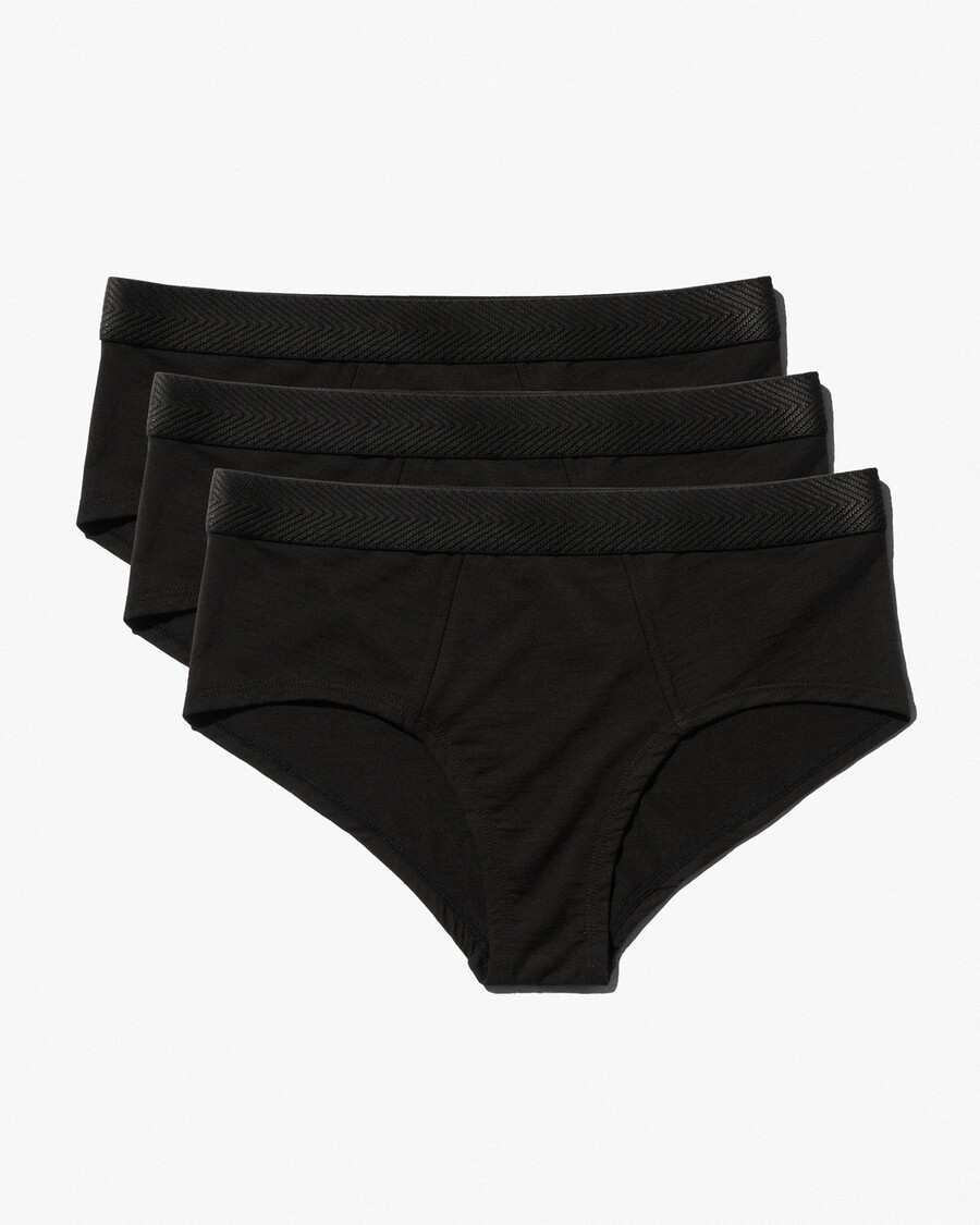 3 x damen-hipster aus merinowolle in schwarz jetzt shoppen — cdlp