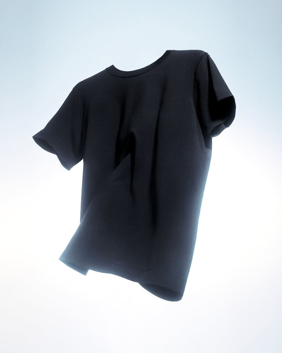 schwarzes herren-t-shirt aus merinowolle jetzt kaufen — cdlp
