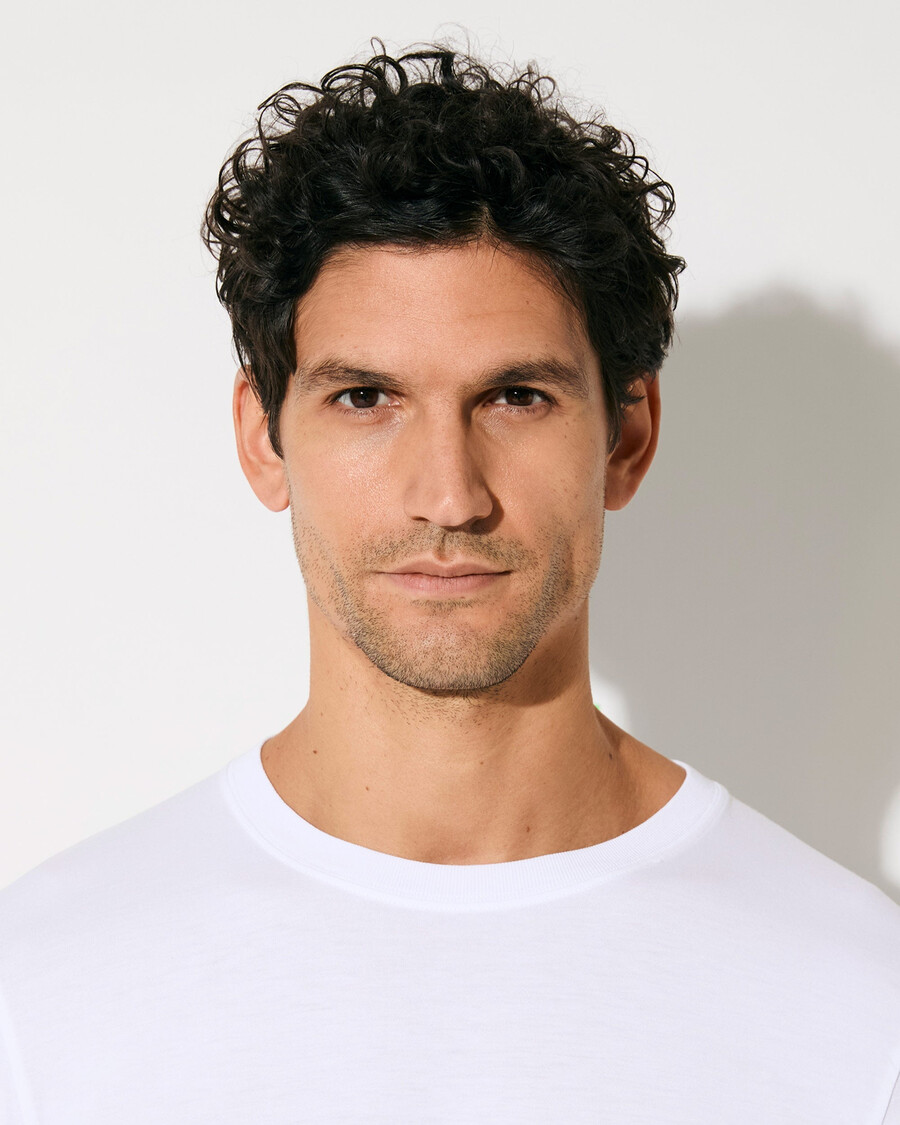 2 x herren-t-shirt mittelschwer in schwarz und weiß shop—cdlp