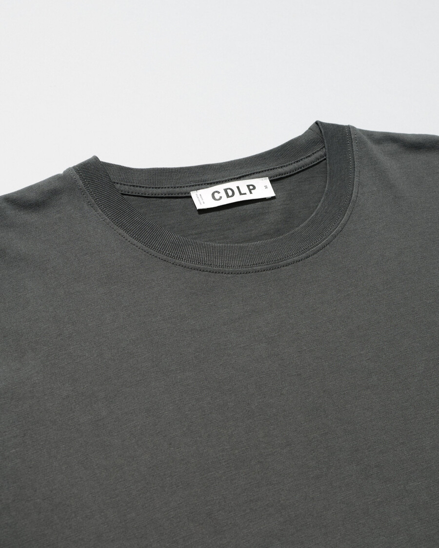 2 x herren-t-shirt mittelschwer in schwarz und anthrazit shop—cdlp