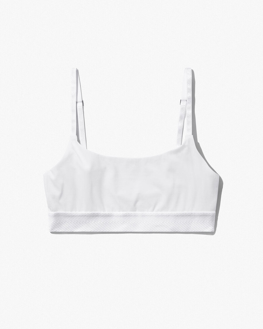 weißer scoop-bralette für damen jetzt shoppen — cdlp