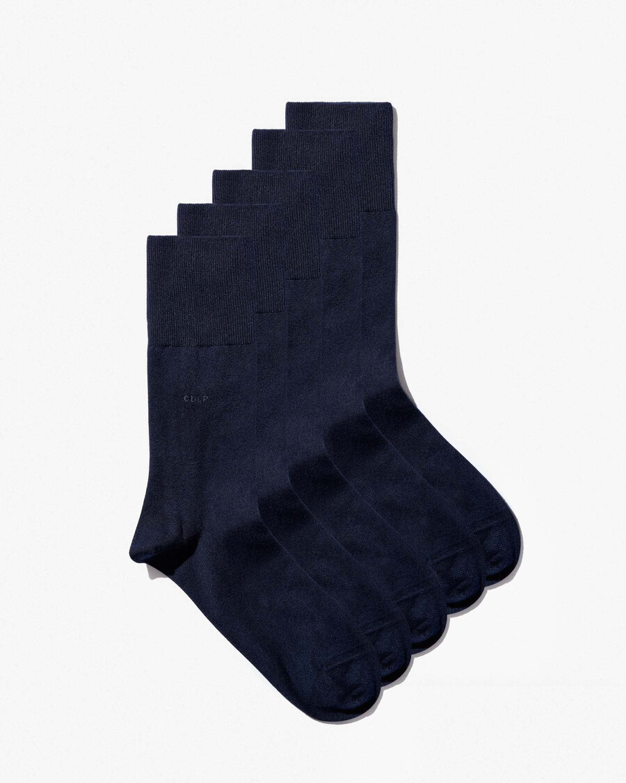 × herren-bambussocken mittellang in marineblau shop — cdlp