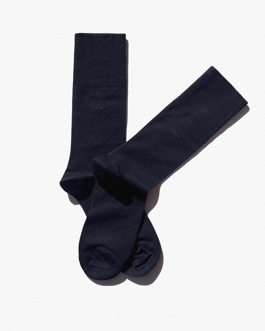 × herren-bambussocken mittellang in marineblau shop — cdlp