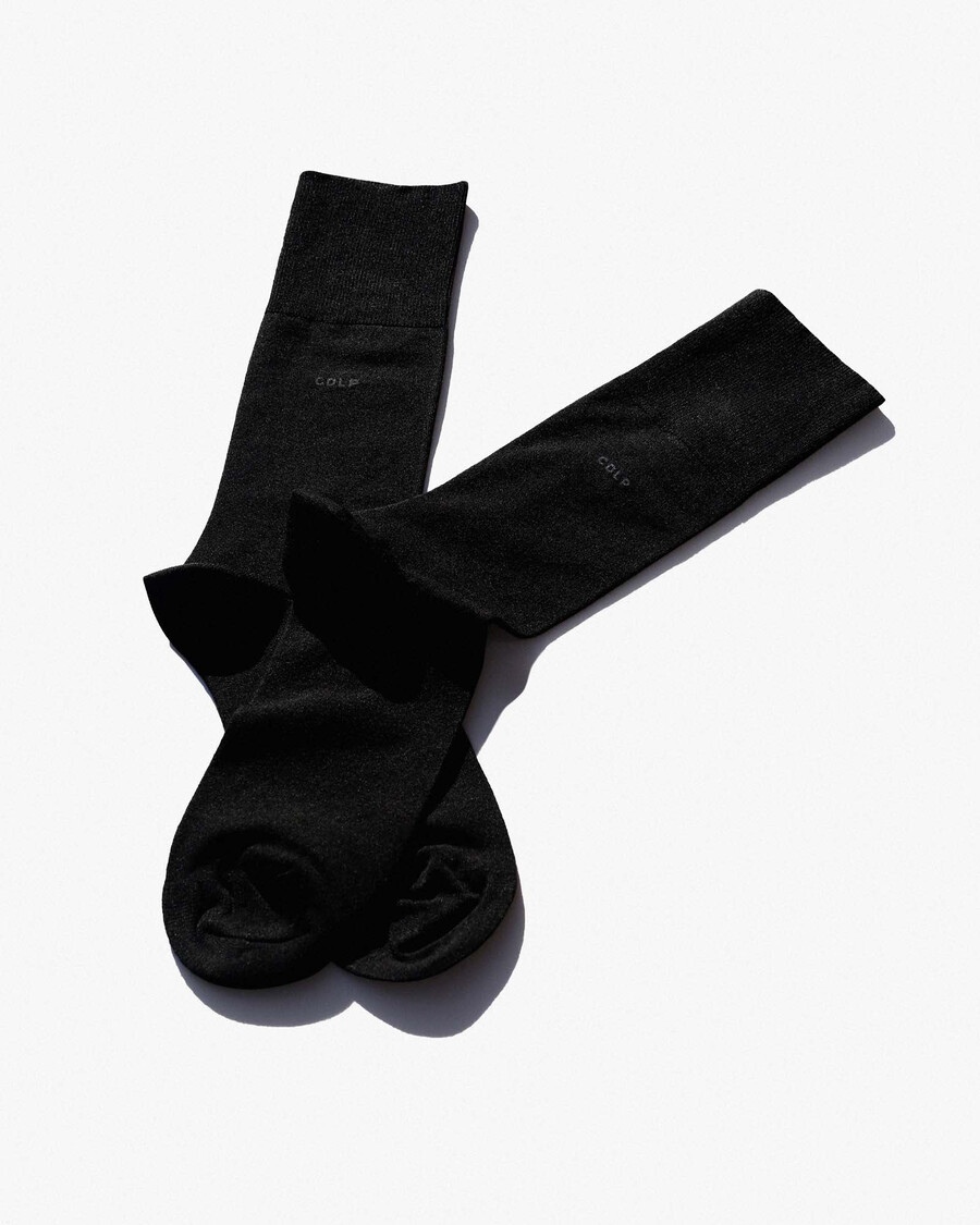 10 × schwarze mittellange bambussocken für herren shop — cdlp