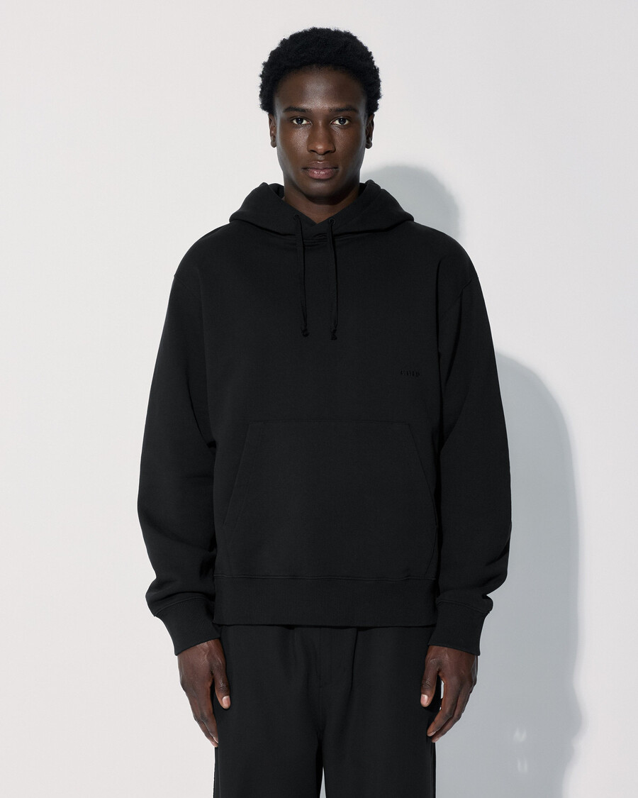 schwarzer herren-baumwollhoodie jetzt kaufen – cdlp