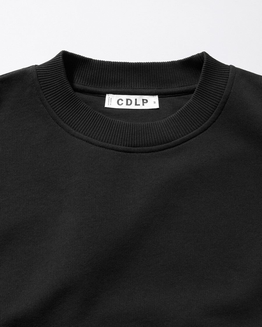 schwarzes herren-sweatshirt aus baumwolle jetzt kaufen – cdlp