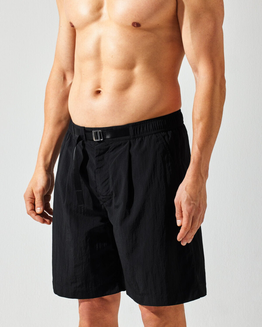 schwarze bermuda-badeshorts für herren jetzt kaufen — cdlp