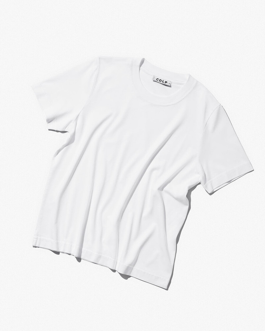 2 x damen-t-shirt mittelschwer in weiß und schwarz shop — cdlp