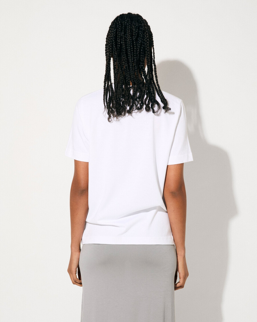 schweres damen-t-shirt in weiß jetzt kaufen — cdlp