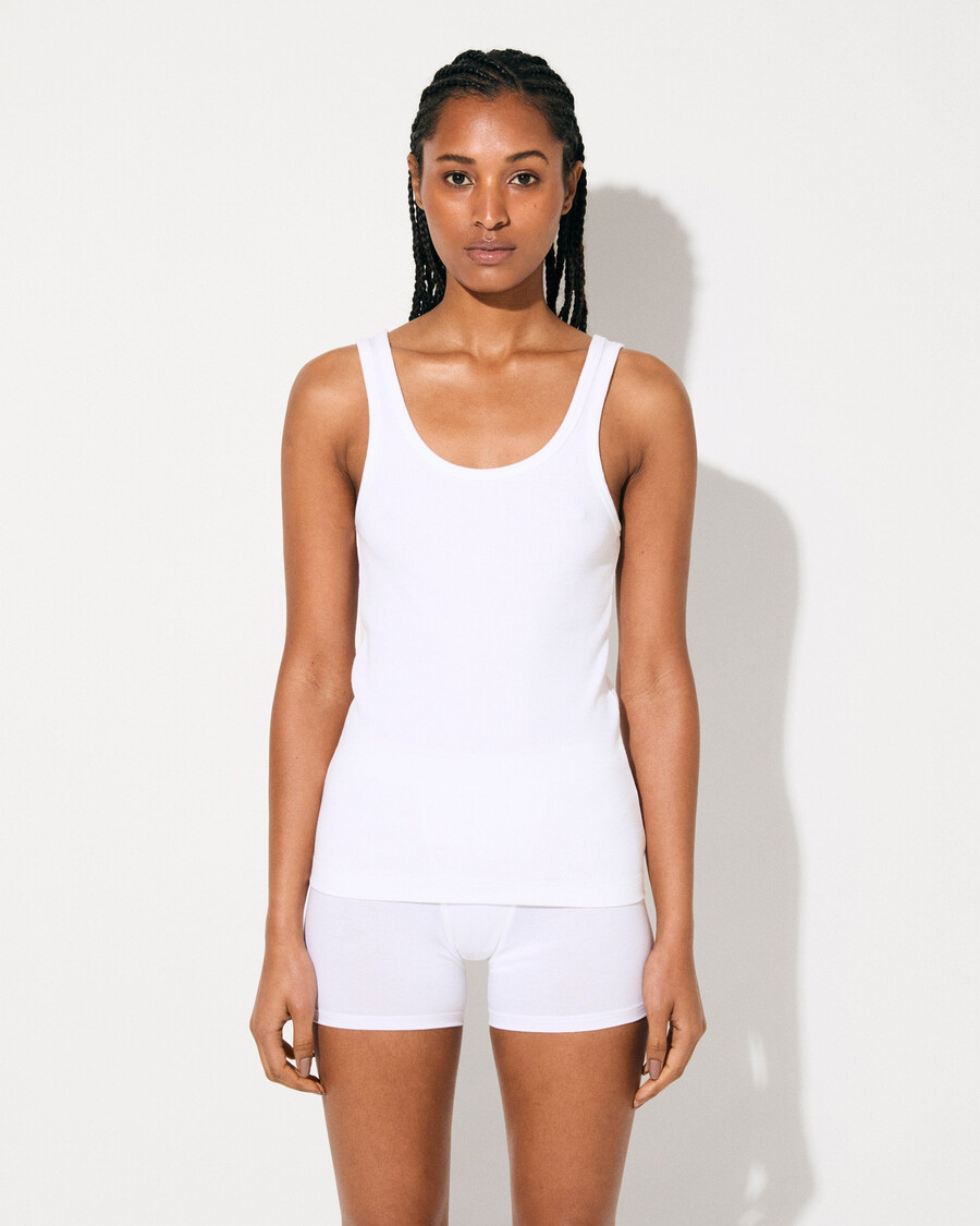 weißes damen-ripptop jetzt shoppen — cdlp