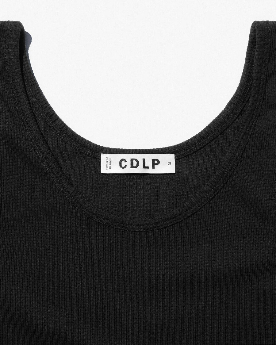 damen-ripptop in off-black jetzt shoppen — cdlp