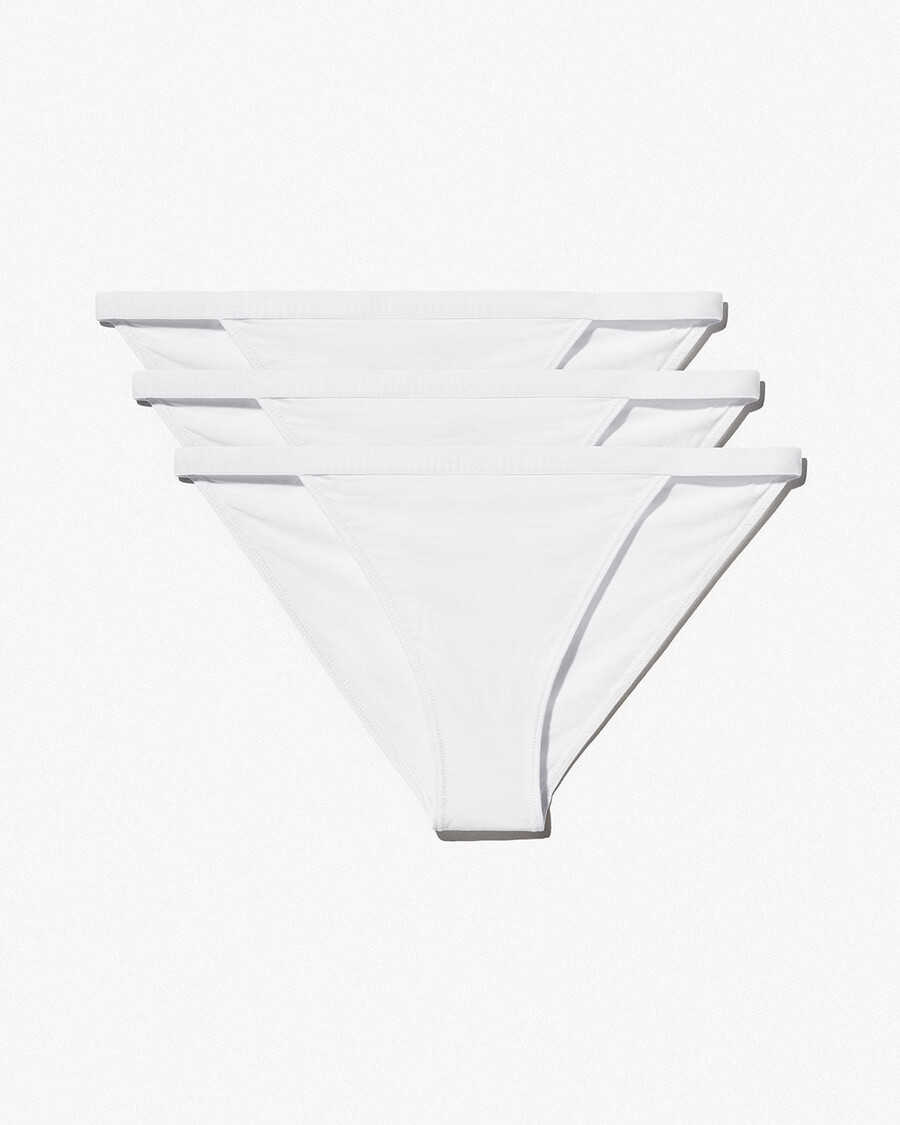 3 x damen-tanga-slip in weiß jetzt kaufen — cdlp