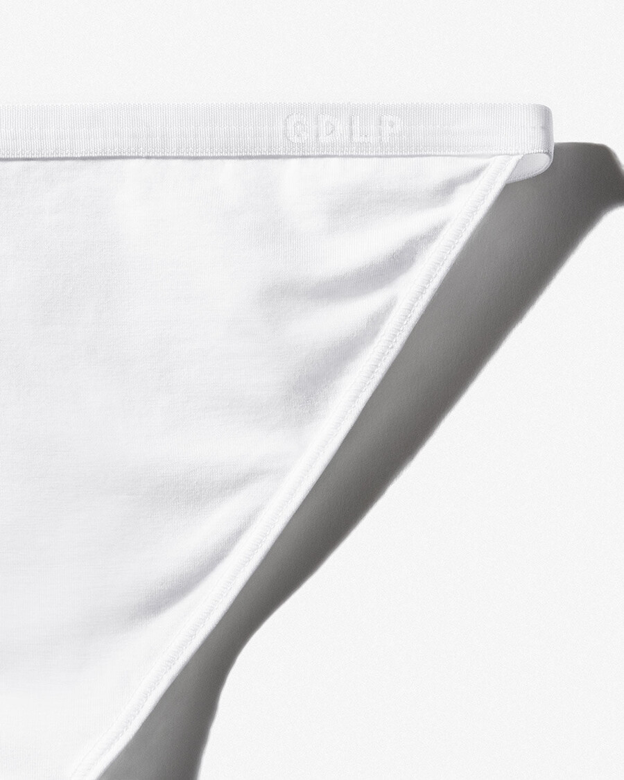 3 x damen-tanga-slip in weiß jetzt kaufen — cdlp