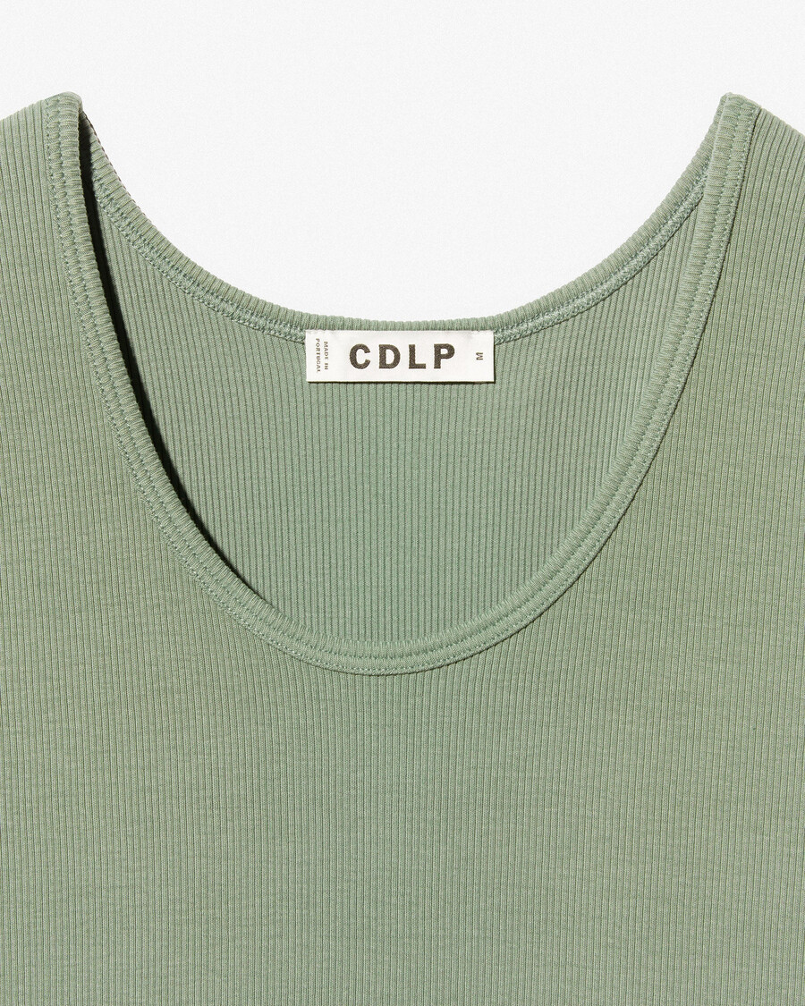 herren-rippstrick-tanktop in salbeigrün jetzt kaufen — cdlp