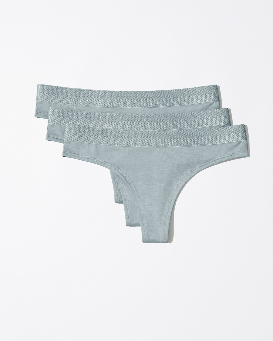 3 x damen-tanga in zementgrau jetzt kaufen — cdlp