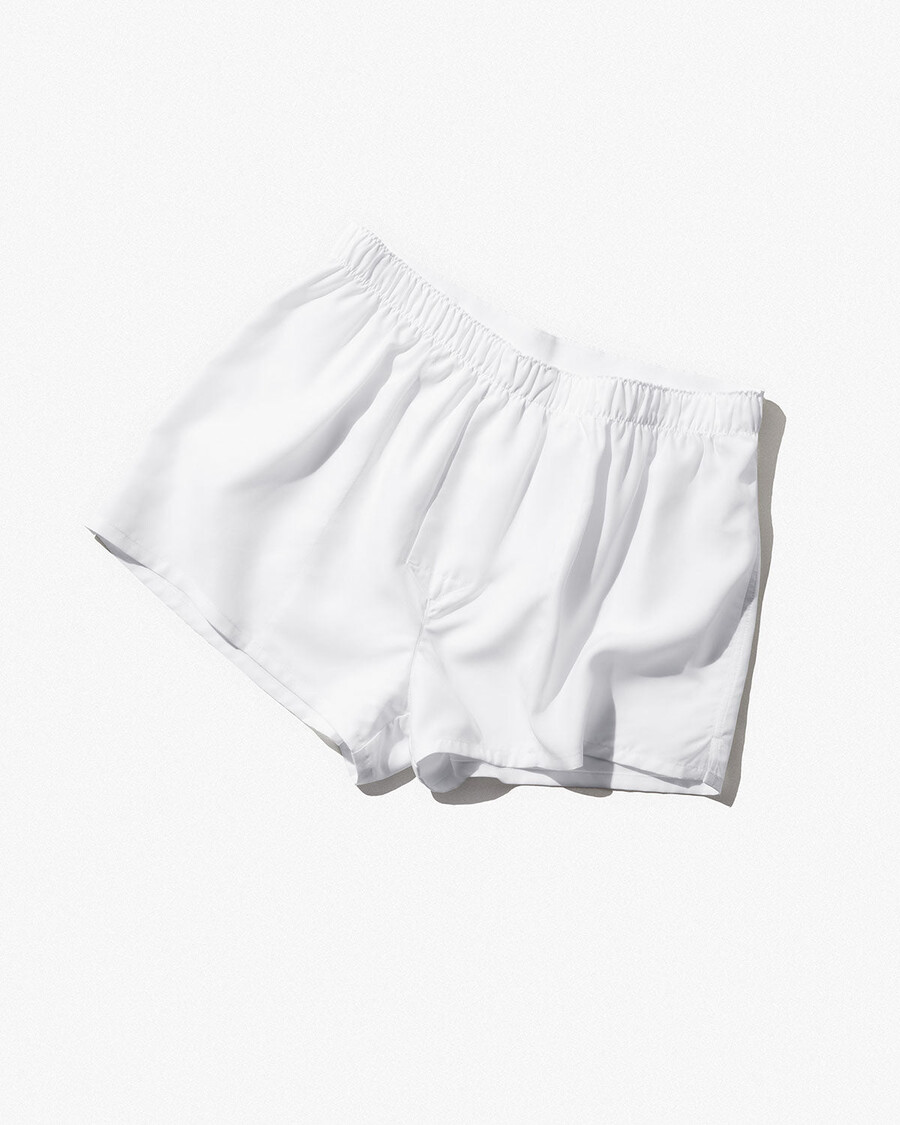 3 x herren-boxershorts gewebt schmal geschnitten weiß jetzt kaufen — cdlp