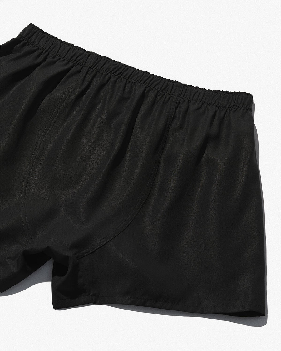 klassische gewebte herren-boxershorts in schwarz jetzt kaufen — cdlp