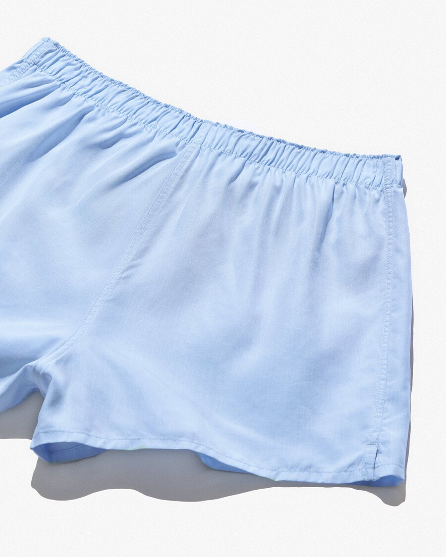 slim-fit herren-boxershorts aus webstoff in himmelblau jetzt kaufen — cdlp