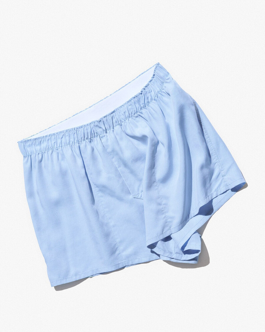 slim-fit herren-boxershorts aus webstoff in himmelblau jetzt kaufen — cdlp