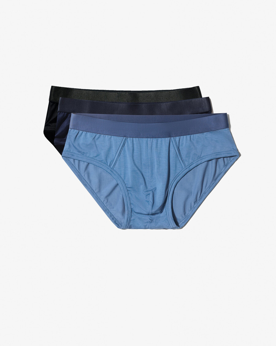 3 herren-y-briefs in schwarz dunkelblau und azurblau jetzt kaufen — cdlp