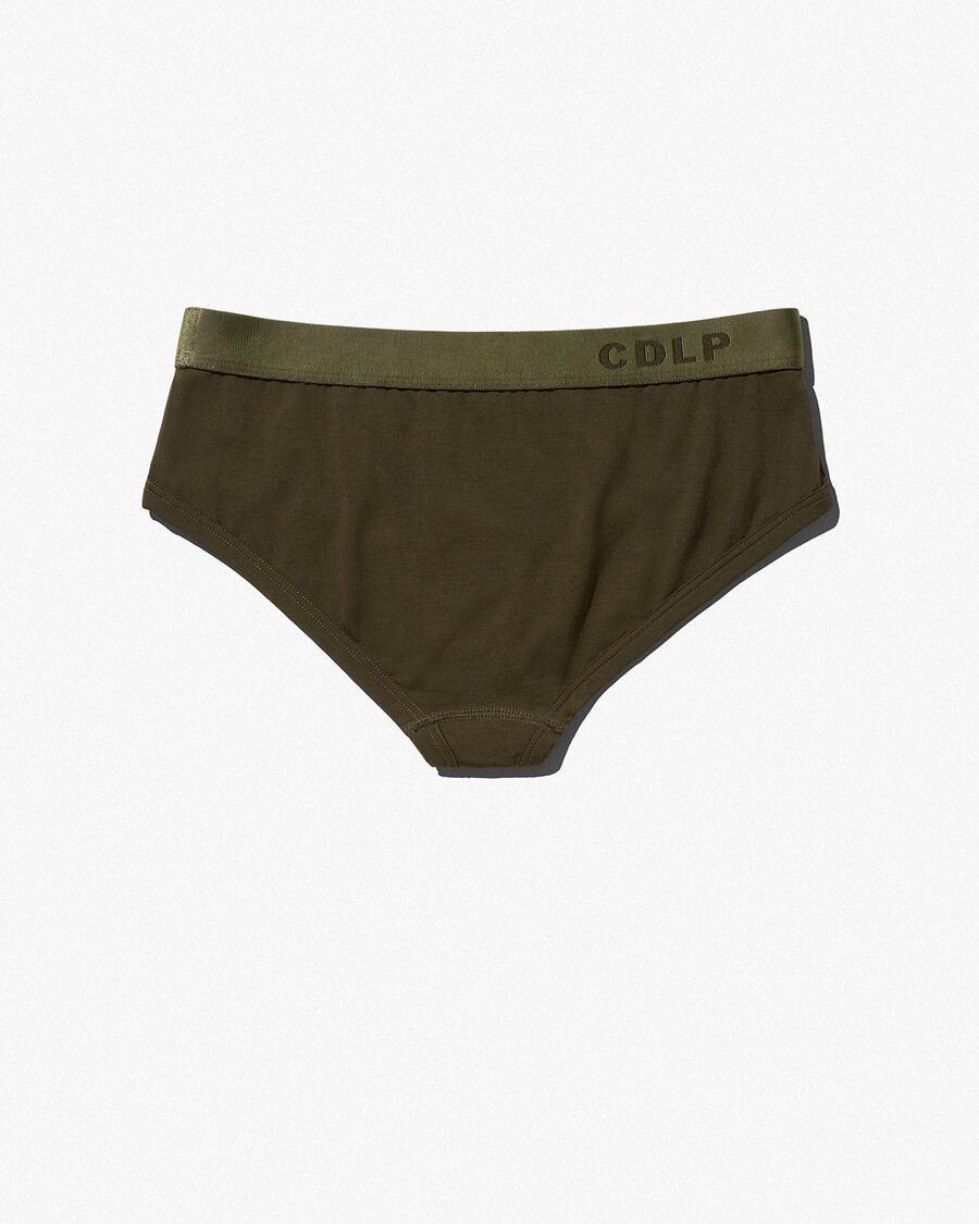 3 x damen-y-slip in olivgrün jetzt kaufen — cdlp